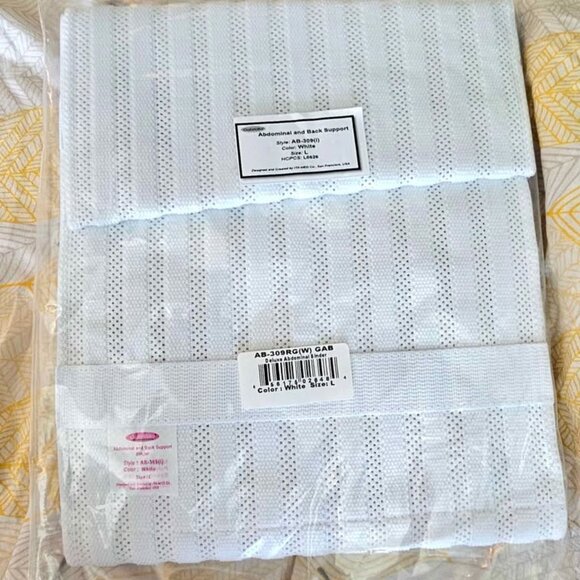 New Gabrialla Abdominal Back Support Binder (L) - Picture 2 of 2